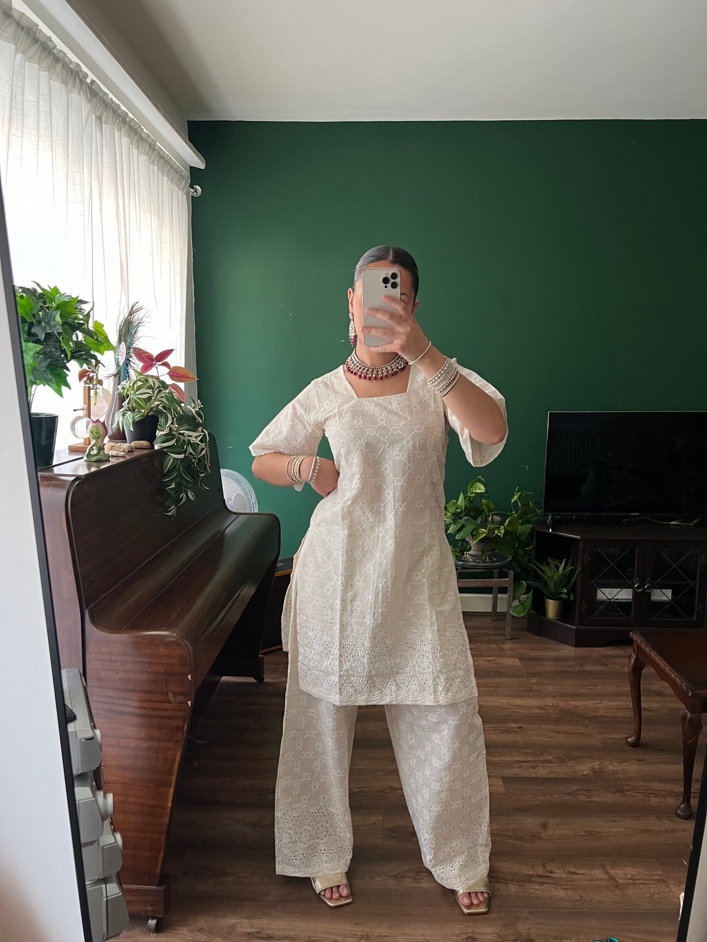 The Hand Embroderied Kurta