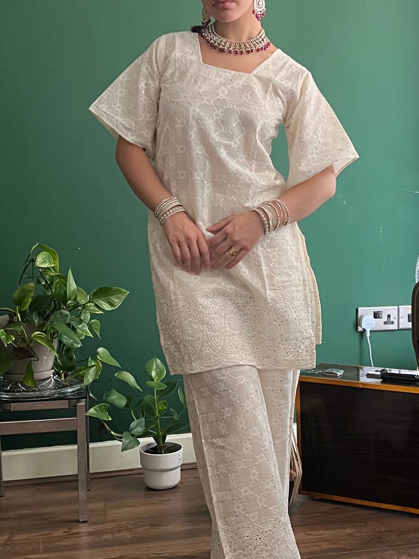 The Hand Embroderied Kurta